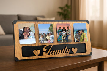 Table Top Family Photo Frame