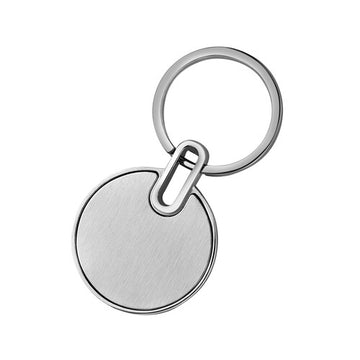 Metal Keychain Round SS