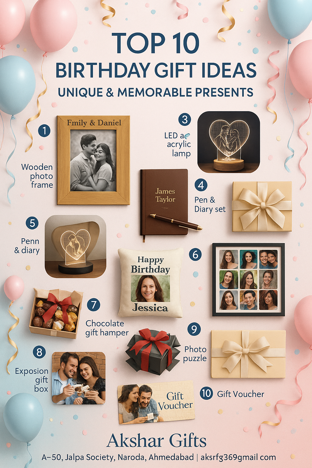 Top 10 Birthday Gift Ideas – Unique & Memorable Presents