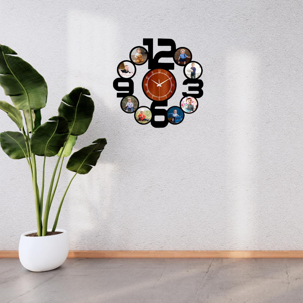 Personalized Photo Clock-8 Photo