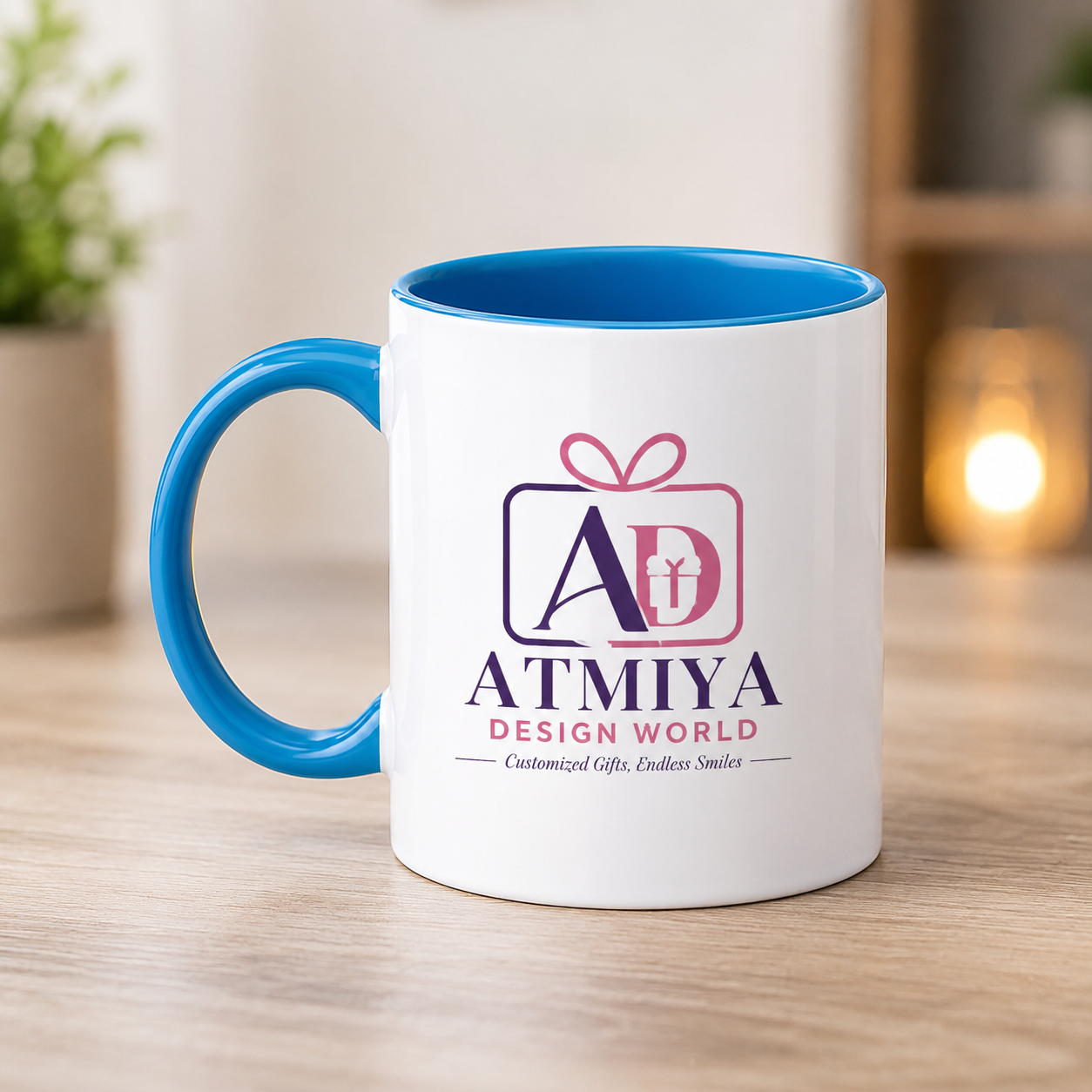 Inside Color Mug - Blue | Three Tone Mug