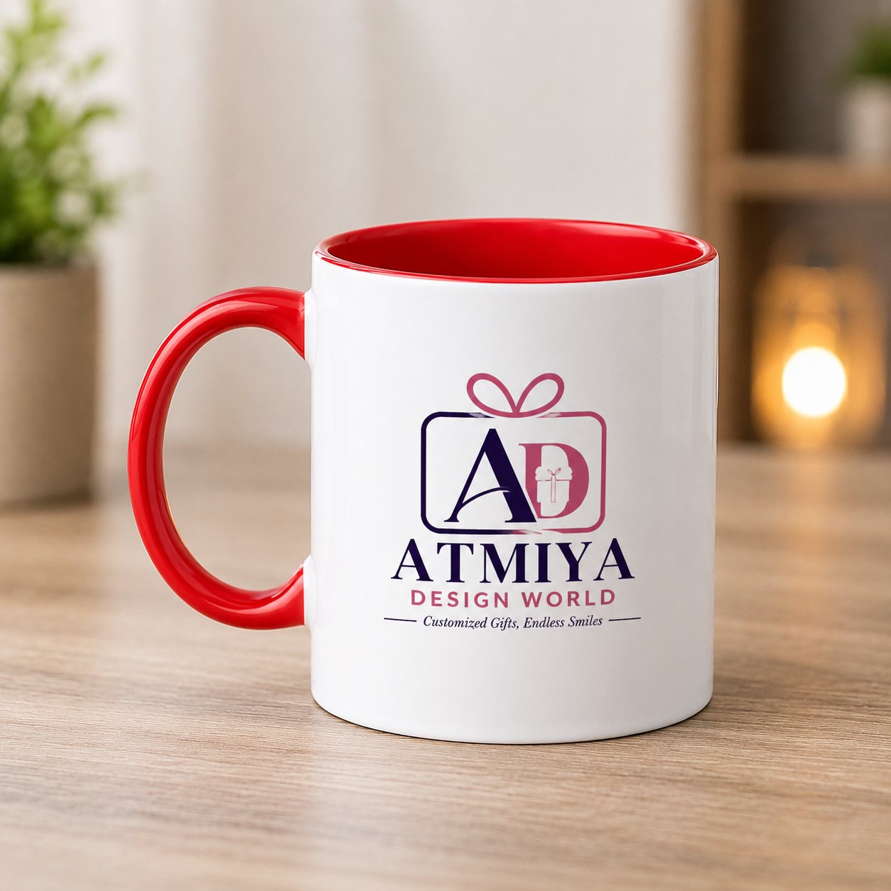 Inside Color Mug - Red | Three Tone Mug