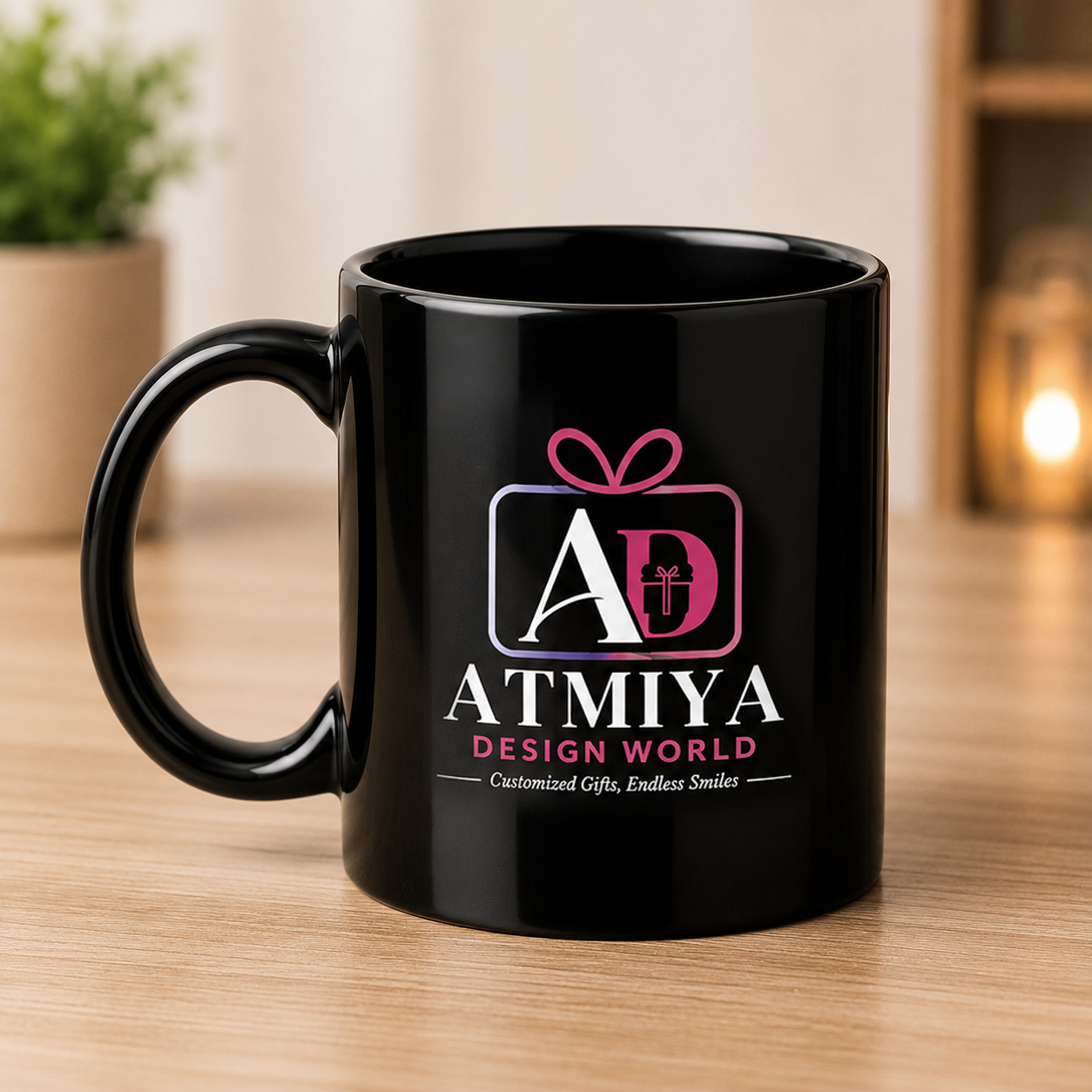 Black Ceramic Coffee Mug 325 Ml
