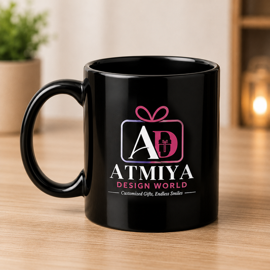 Black Ceramic Coffee Mug 325 Ml