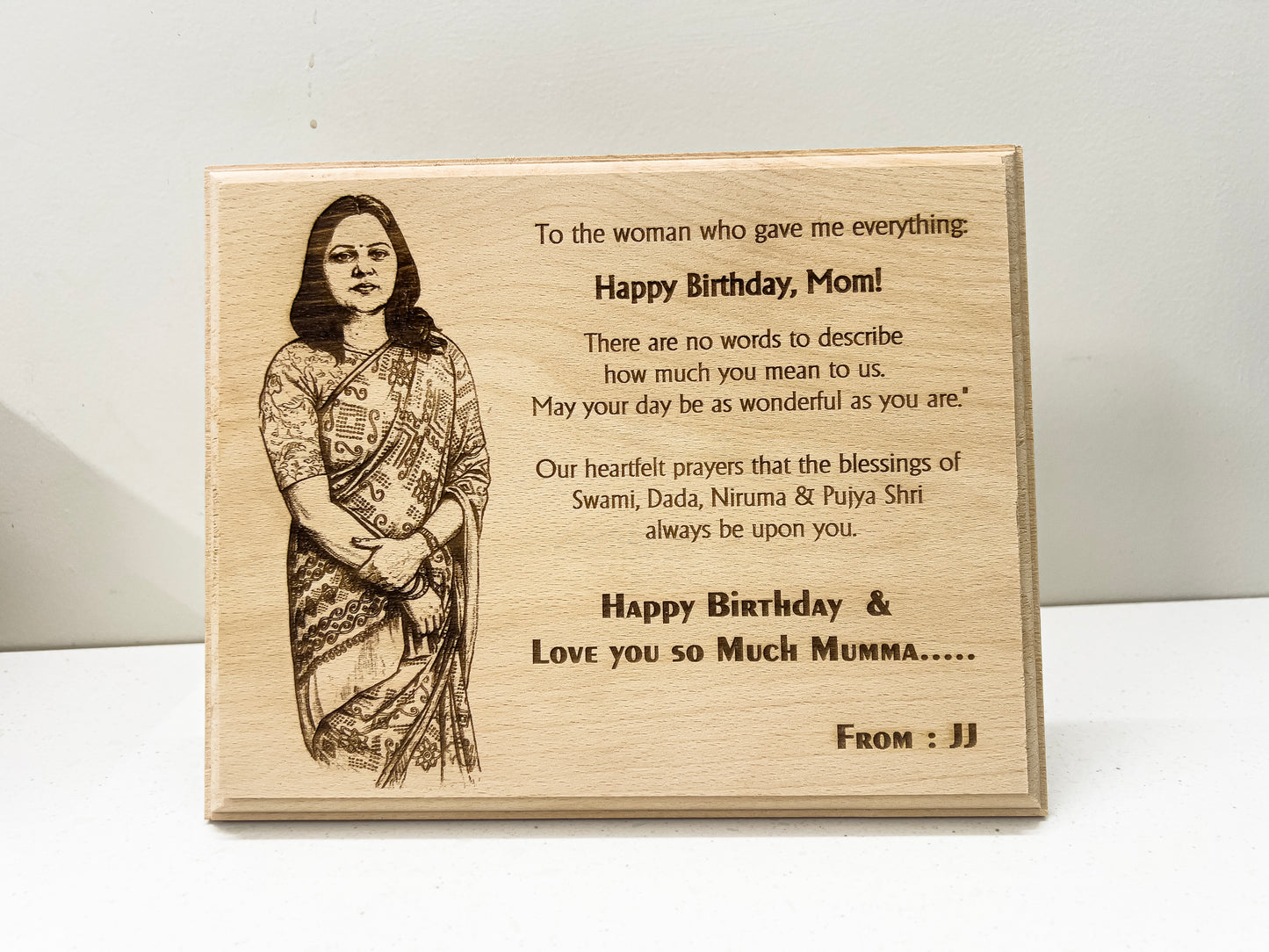 Engraving Wooden Frame